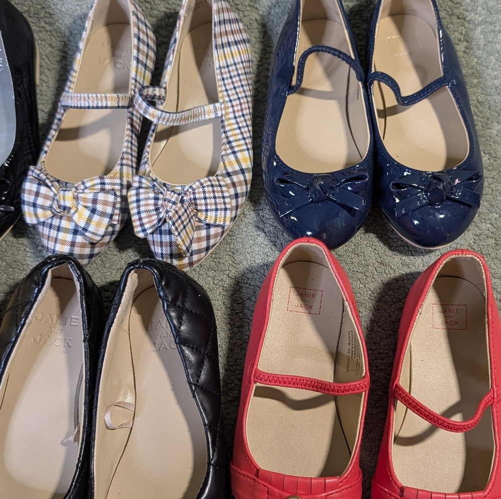 Janie and Jack Toddler Girls Shoes Bundle – Toddler Girls Shoes Size 6, 7, 8 - Picture 3 of 7